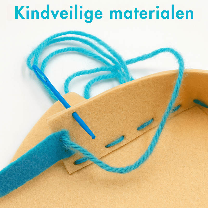 Creatief naaikit voor kinderen