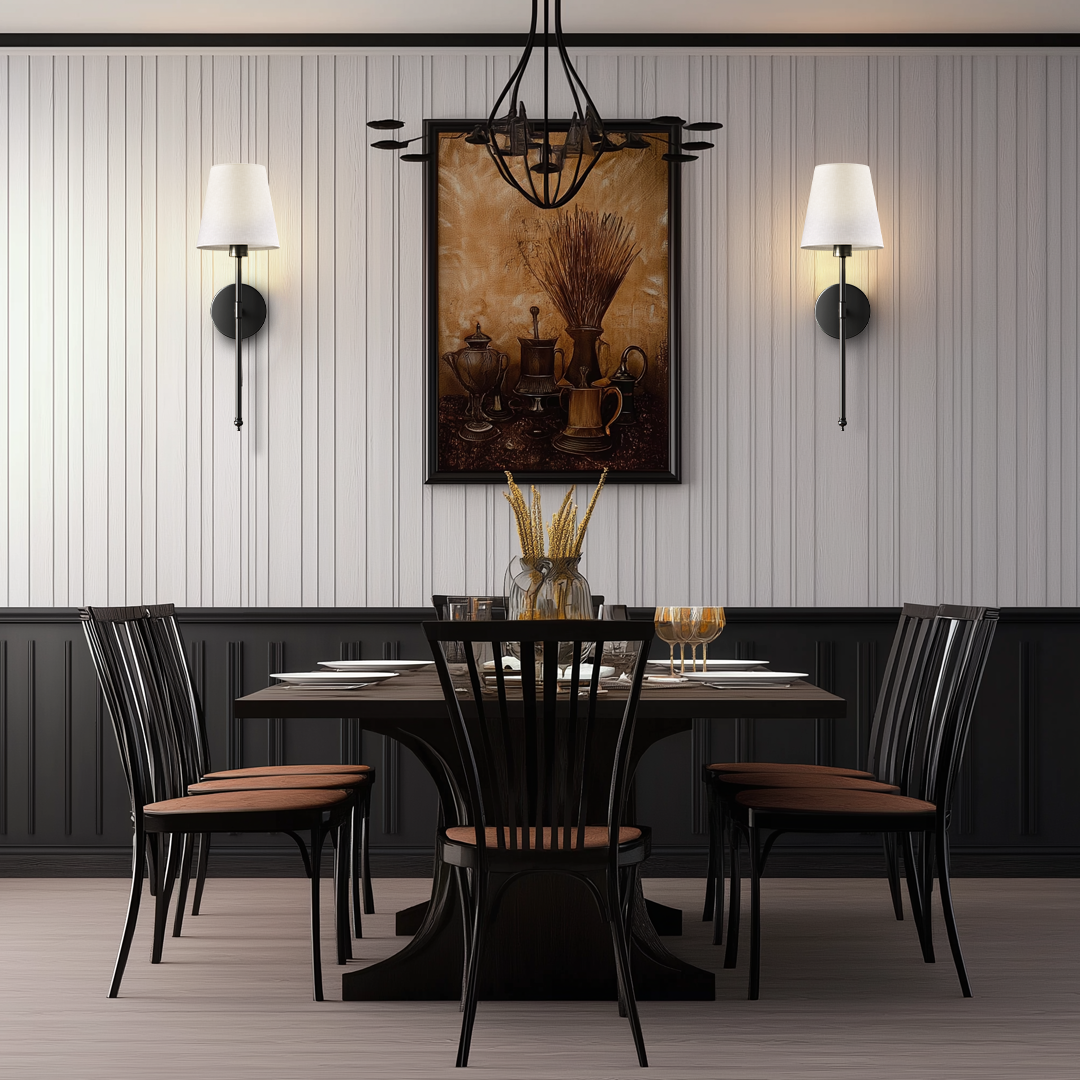 DRAADLOZE WANDLAMPEN (SET VAN 2)