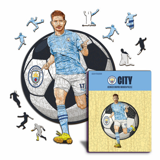 Kevin De Bruyne - Houten puzzel