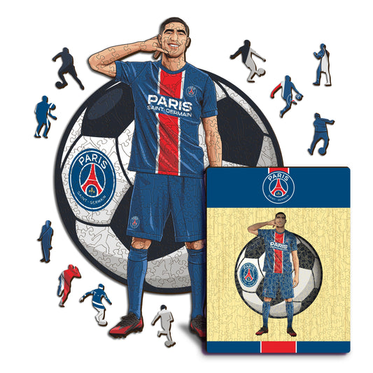 Achraf Hakimi - Houten puzzel