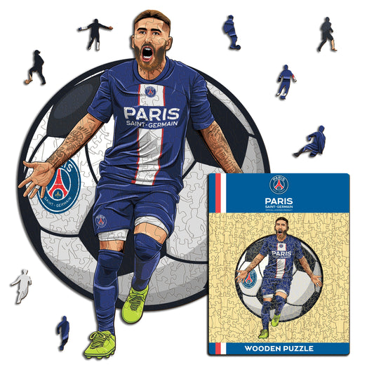 Sergio Ramos - Houten puzzel