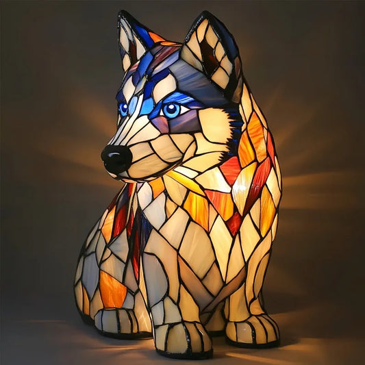 Flocon – Husky-lamp met gletsjerlook