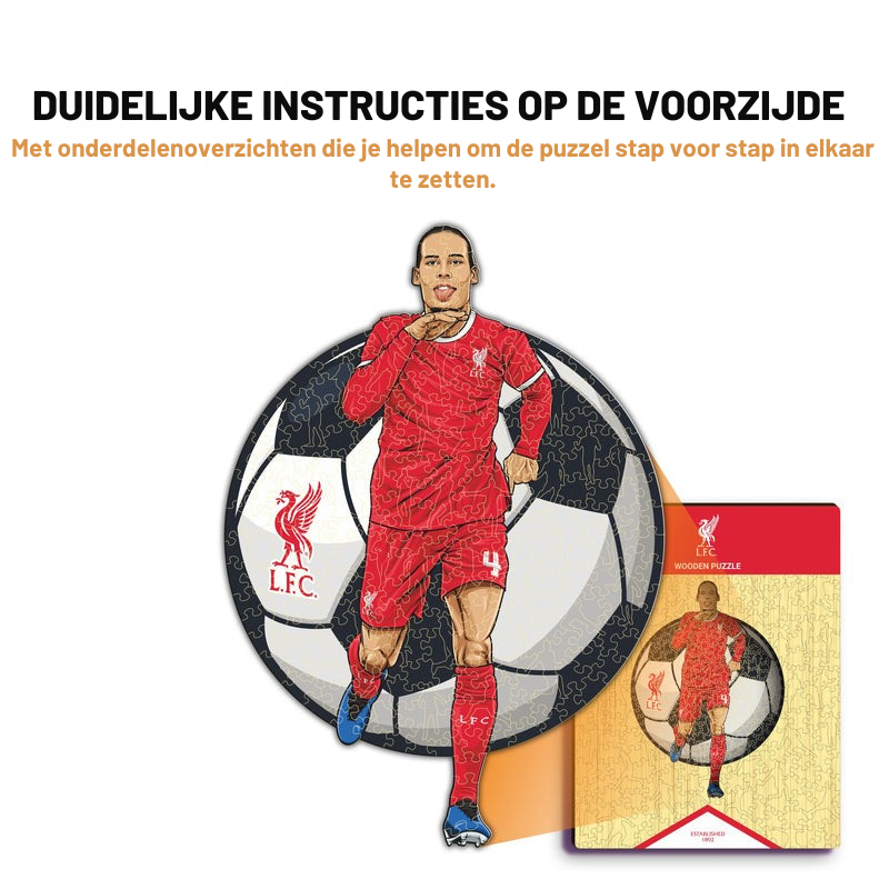 Virgil van Dijk - Holzpuzzle