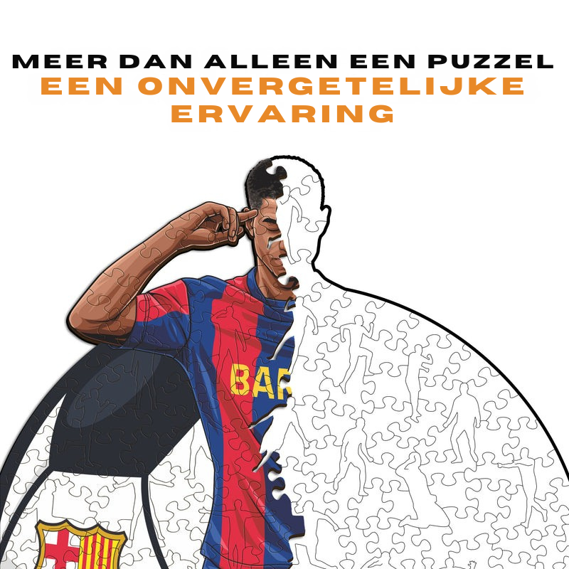 Marcus Rashford - Houten puzzel