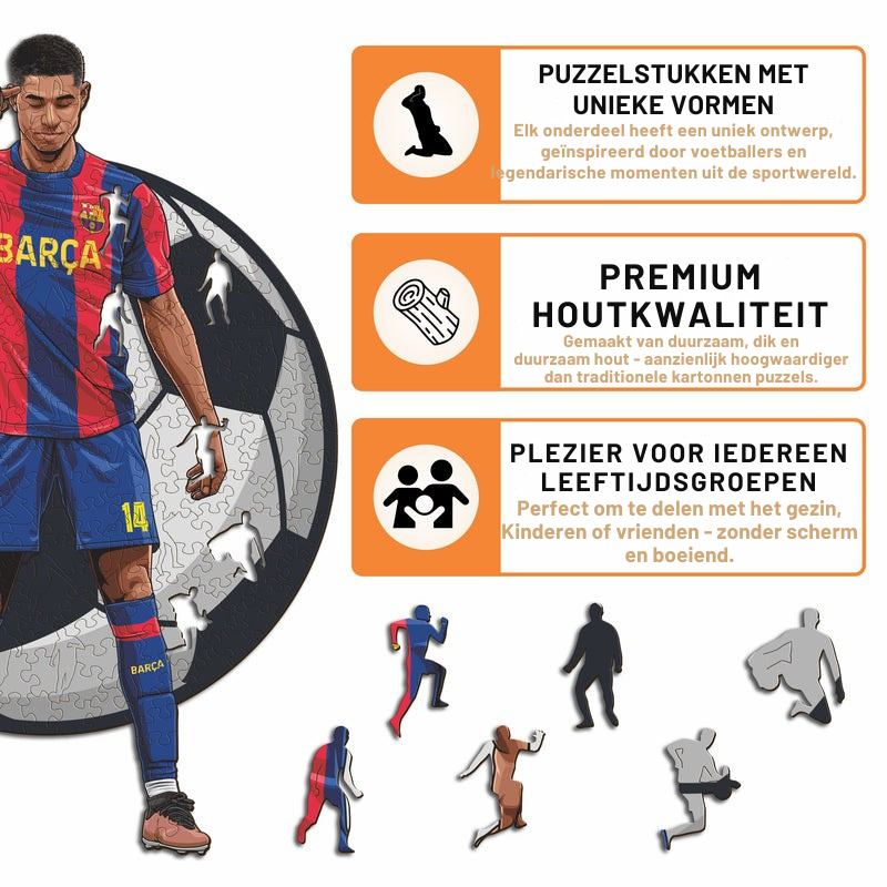 Marcus Rashford - Houten puzzel