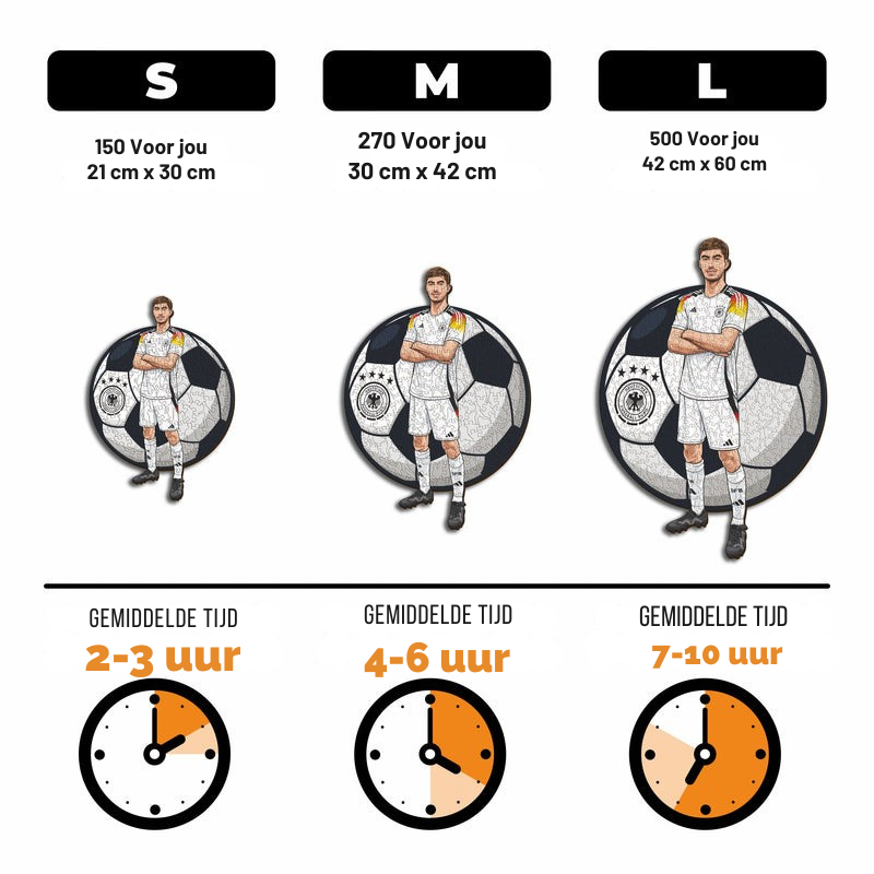 Kai Havertz - Houten puzzel