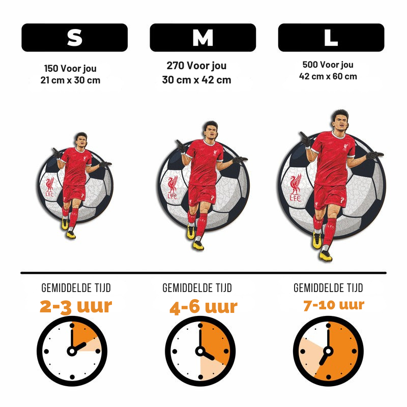 Luis Díaz - Houten puzzel