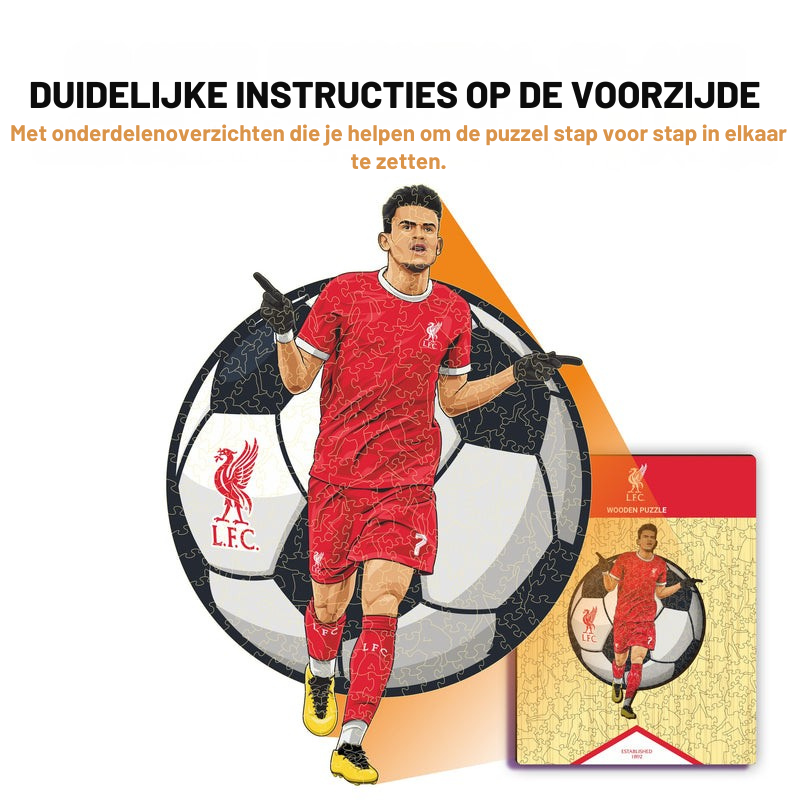 Luis Díaz - Houten puzzel