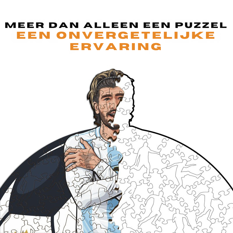 Rodrigo de Paul - Houten puzzel