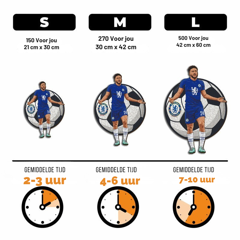 Reece James - Houten puzzel