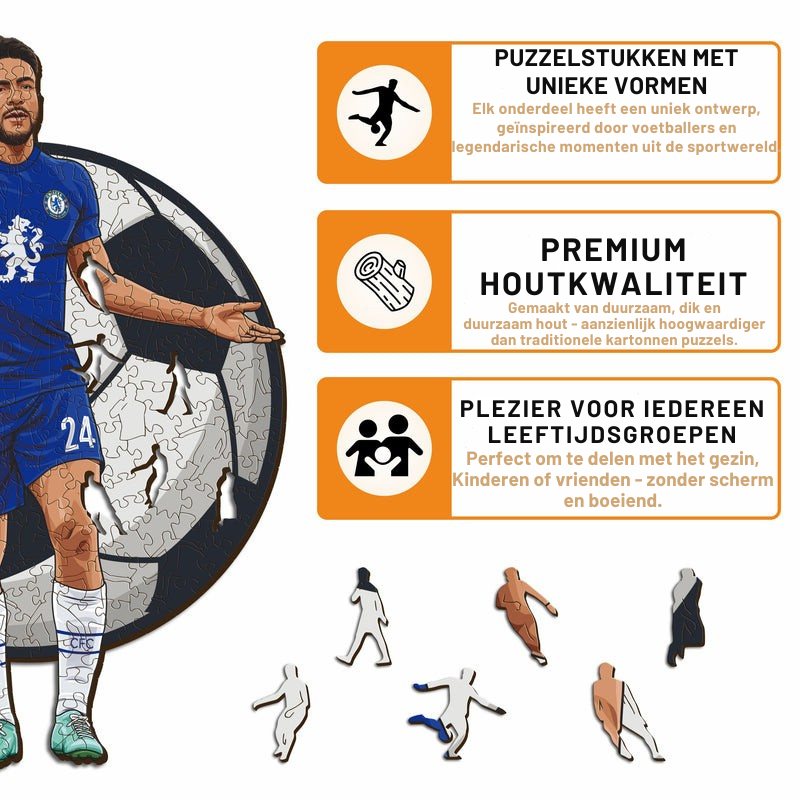 Reece James - Houten puzzel