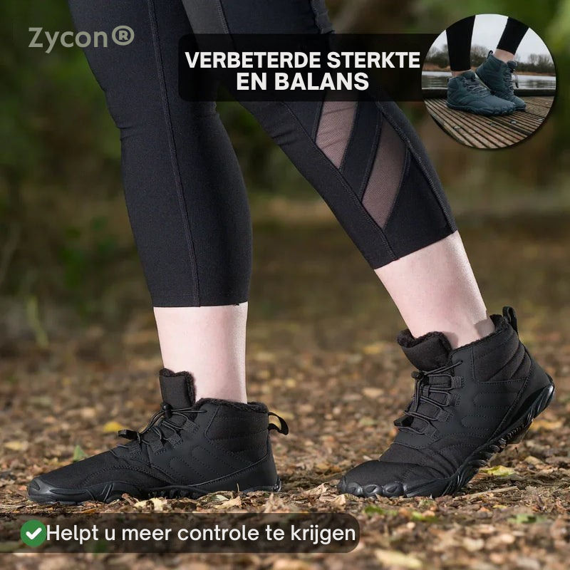 Zycon® Antislip en waterbestendige winterbarefootschoen (unisex)