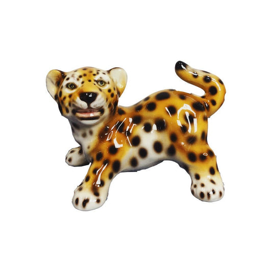 Luipaard Welp Keramiek