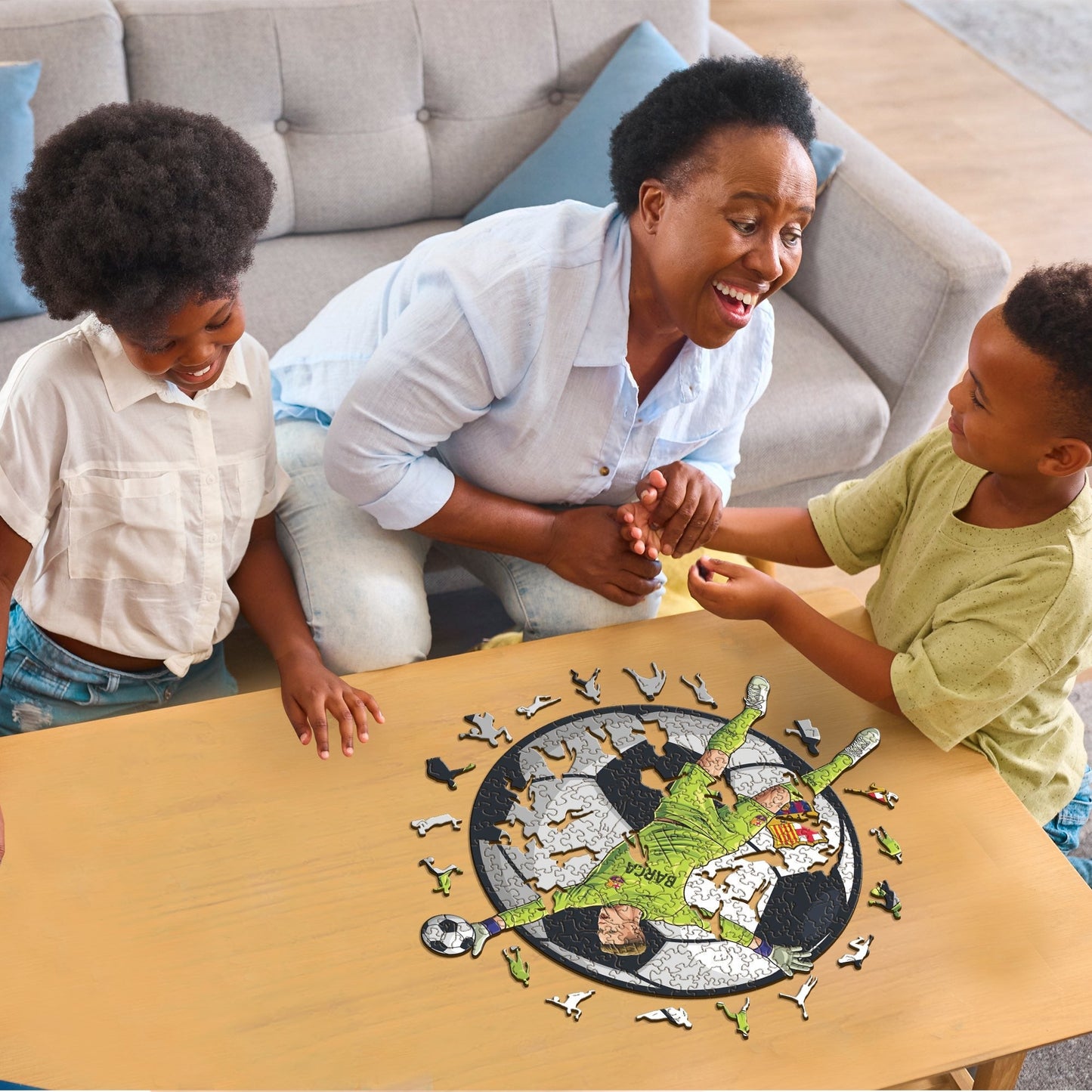 Marc-André Ter Stegen - Houten puzzel