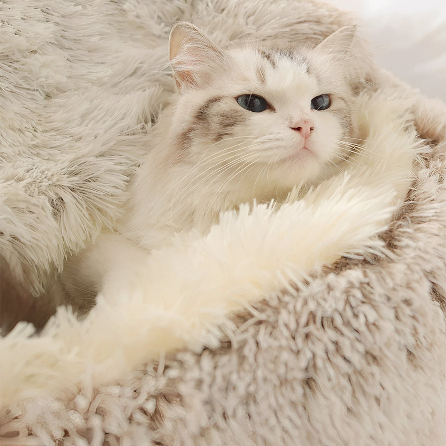 Zycon® CozyCave Warme Knusse Huisdierenmand