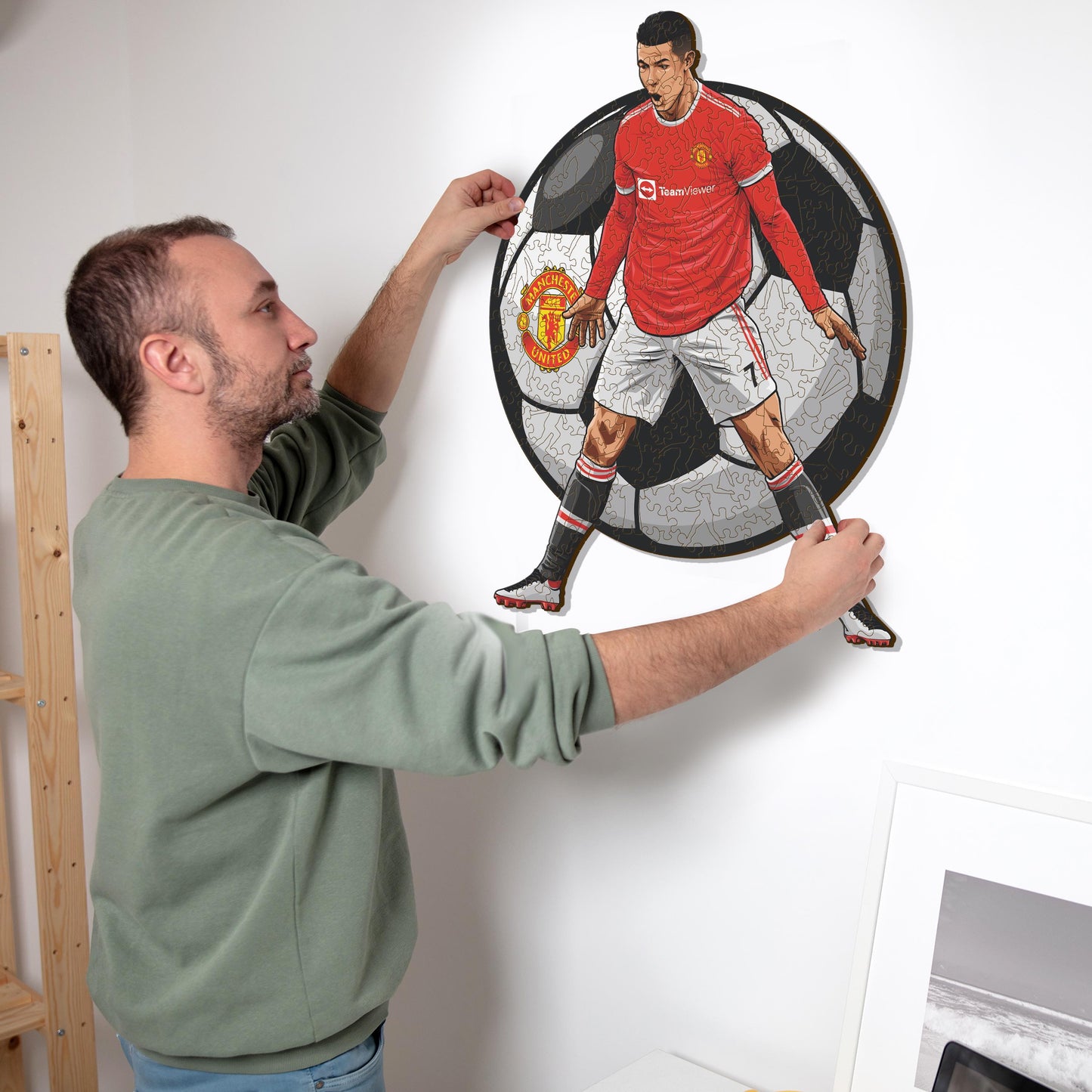 Cristiano Ronaldo - Houten puzzel