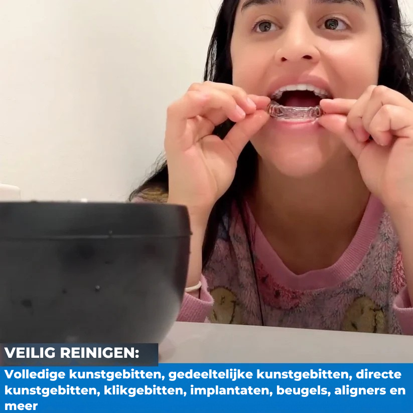 Zycon® Kunstgebit Reiniger – Dagelijkse Schoonmaak voor Prothese