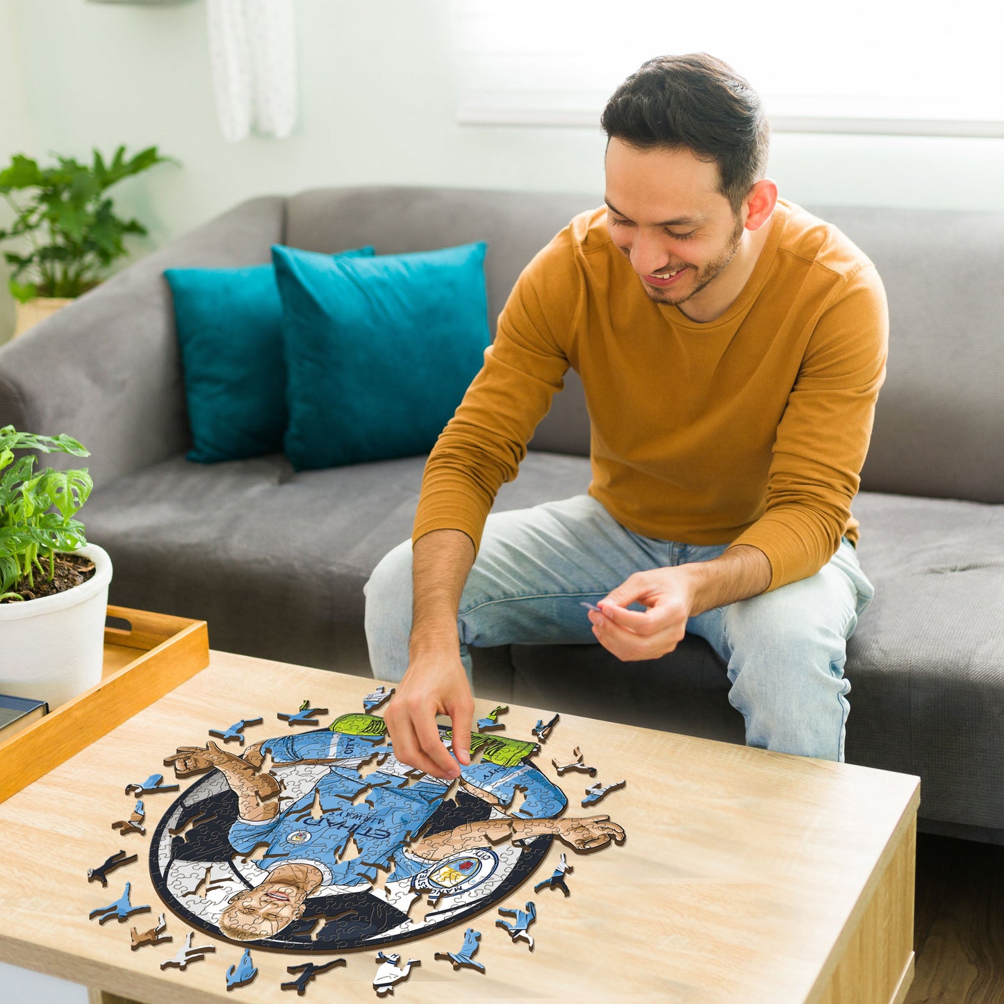 Erling Haaland - Houten puzzel