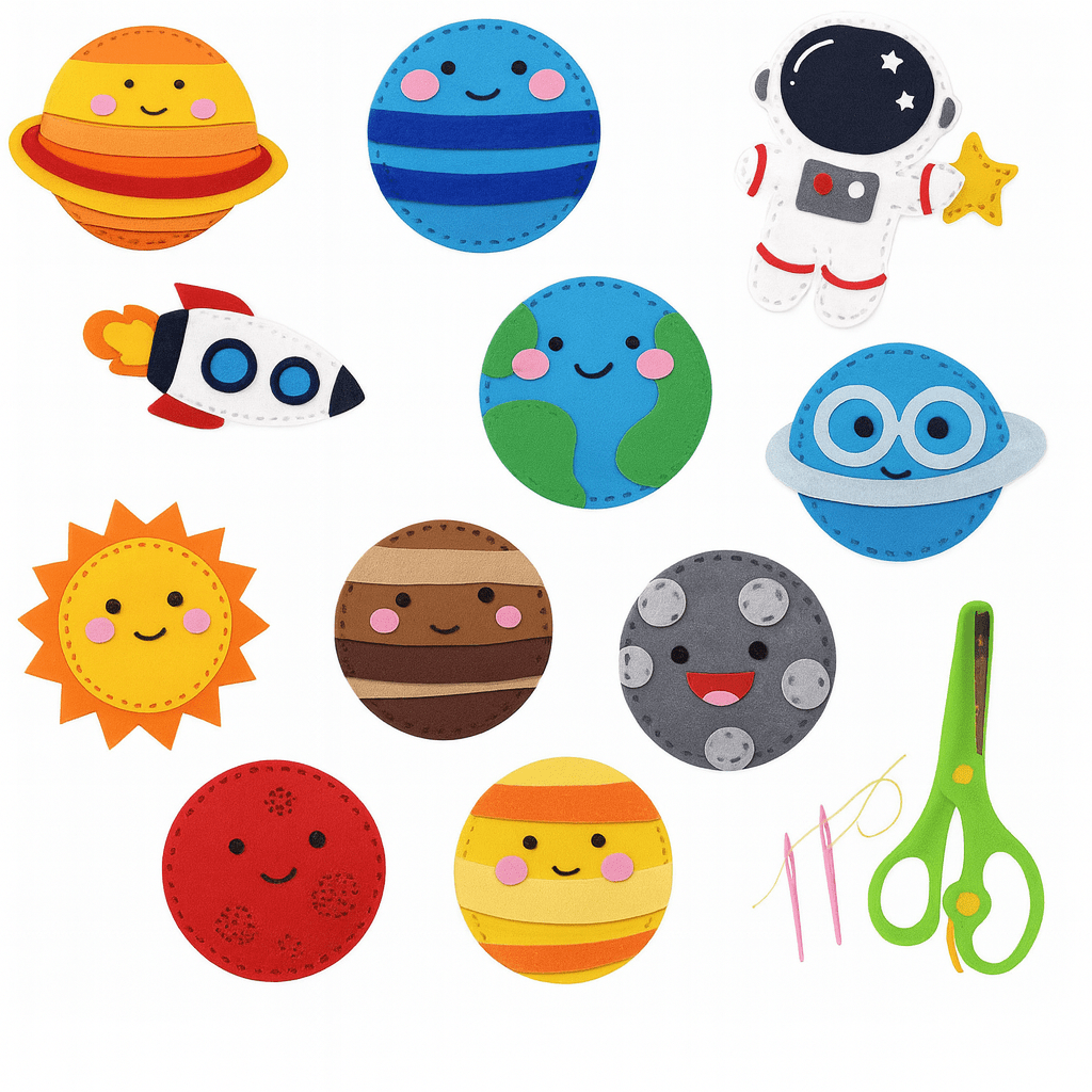 Creatief naaikit voor kinderen