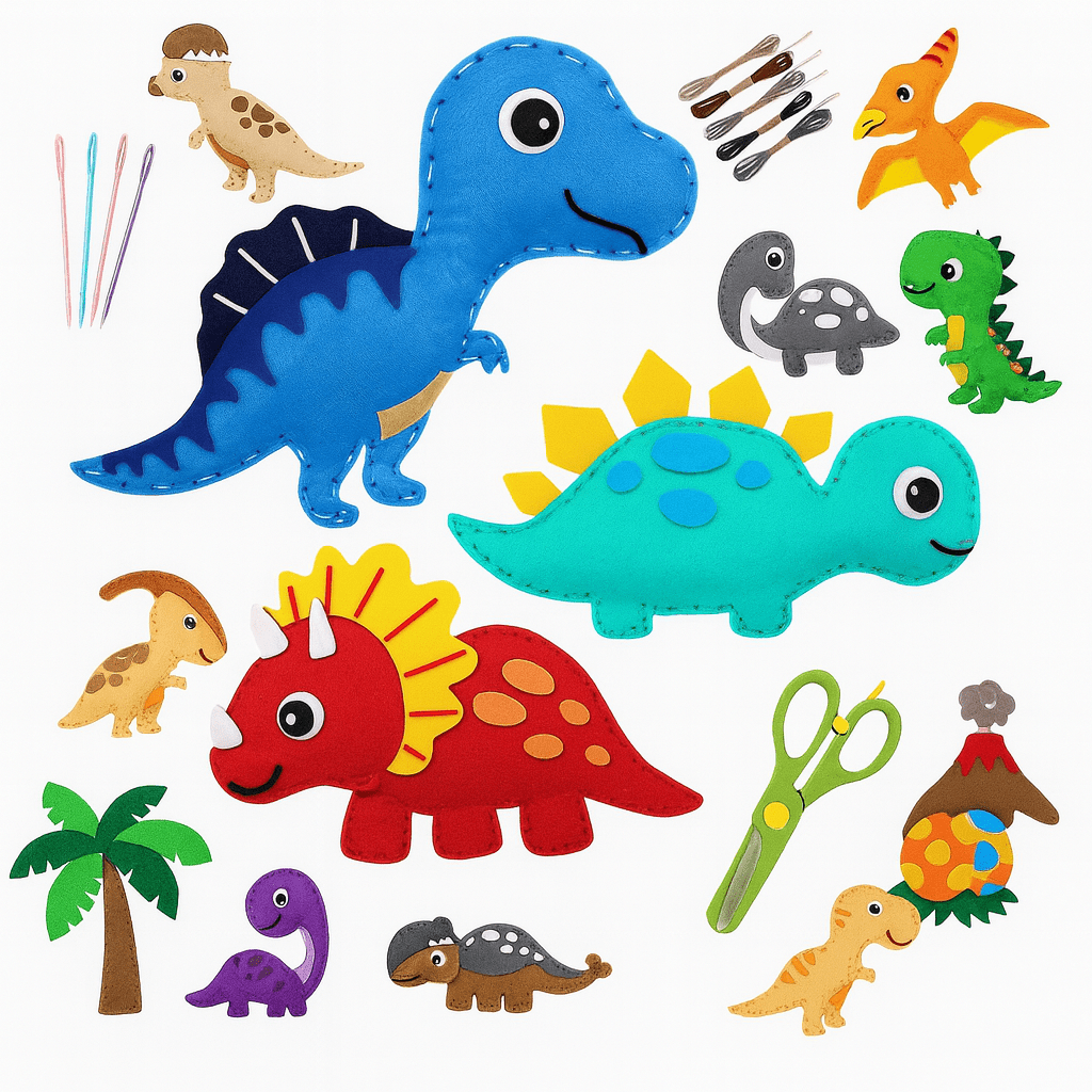 Creatief naaikit voor kinderen