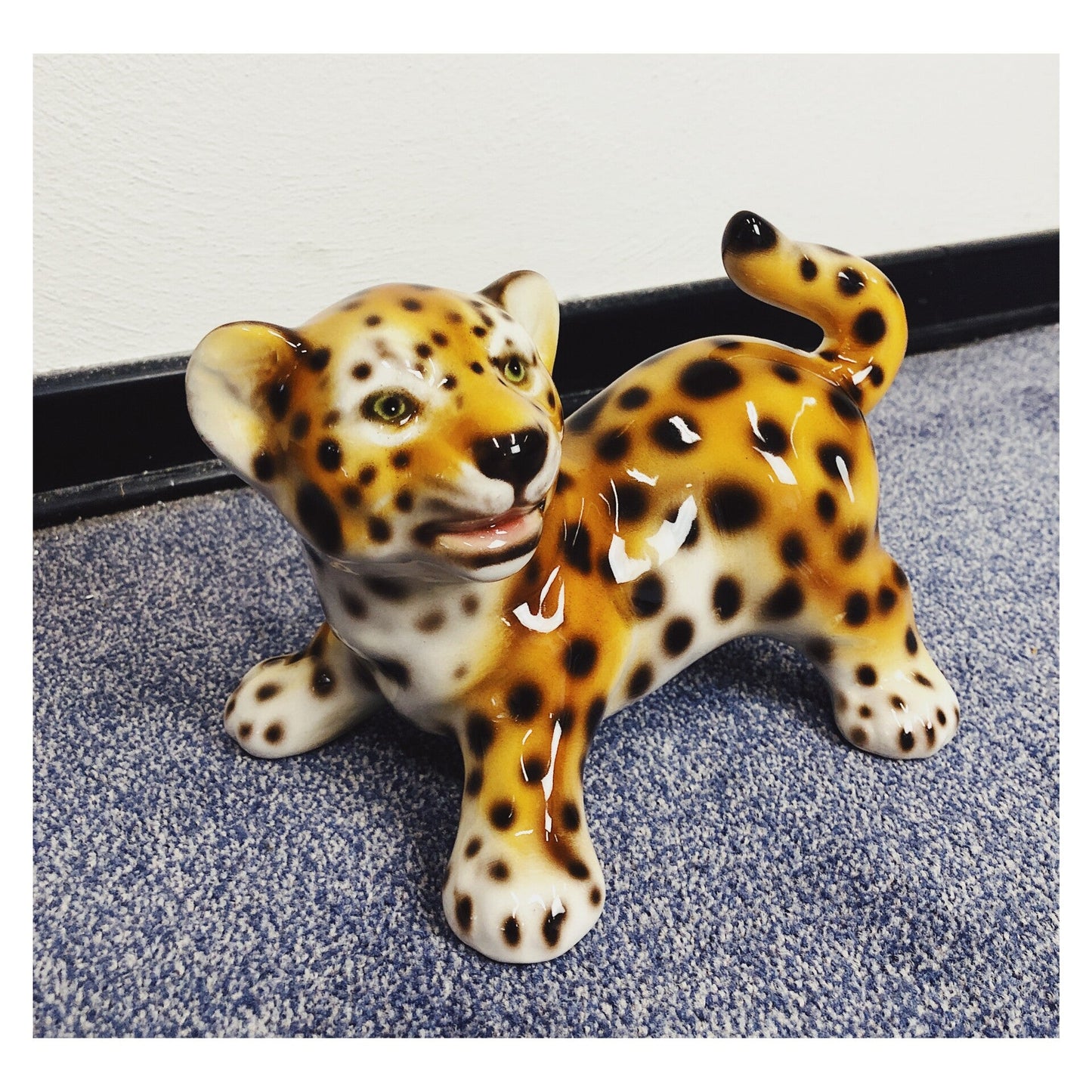 Luipaard Welp Keramiek