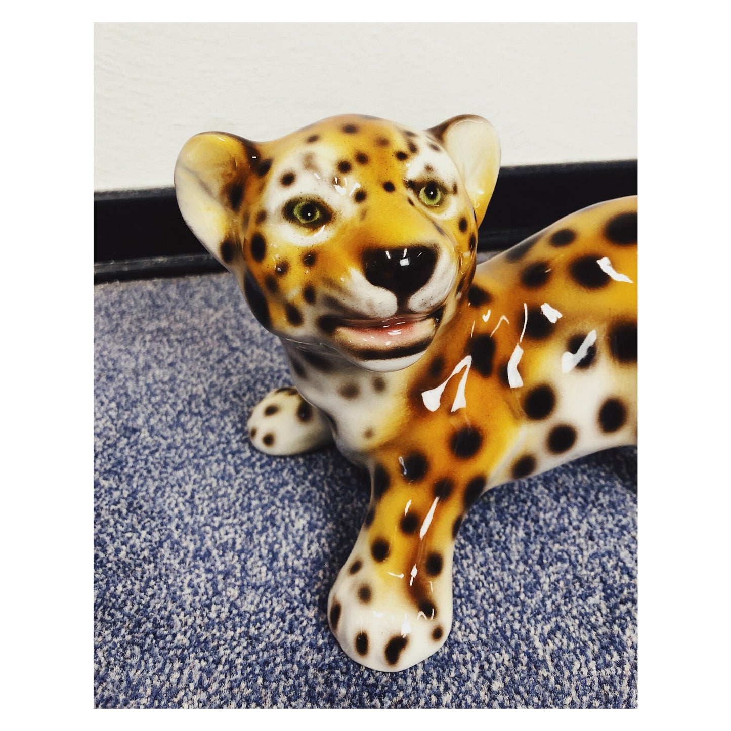 Luipaard Welp Keramiek