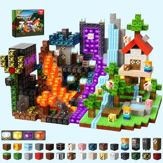 Magnetische bouwblokken LED-editie