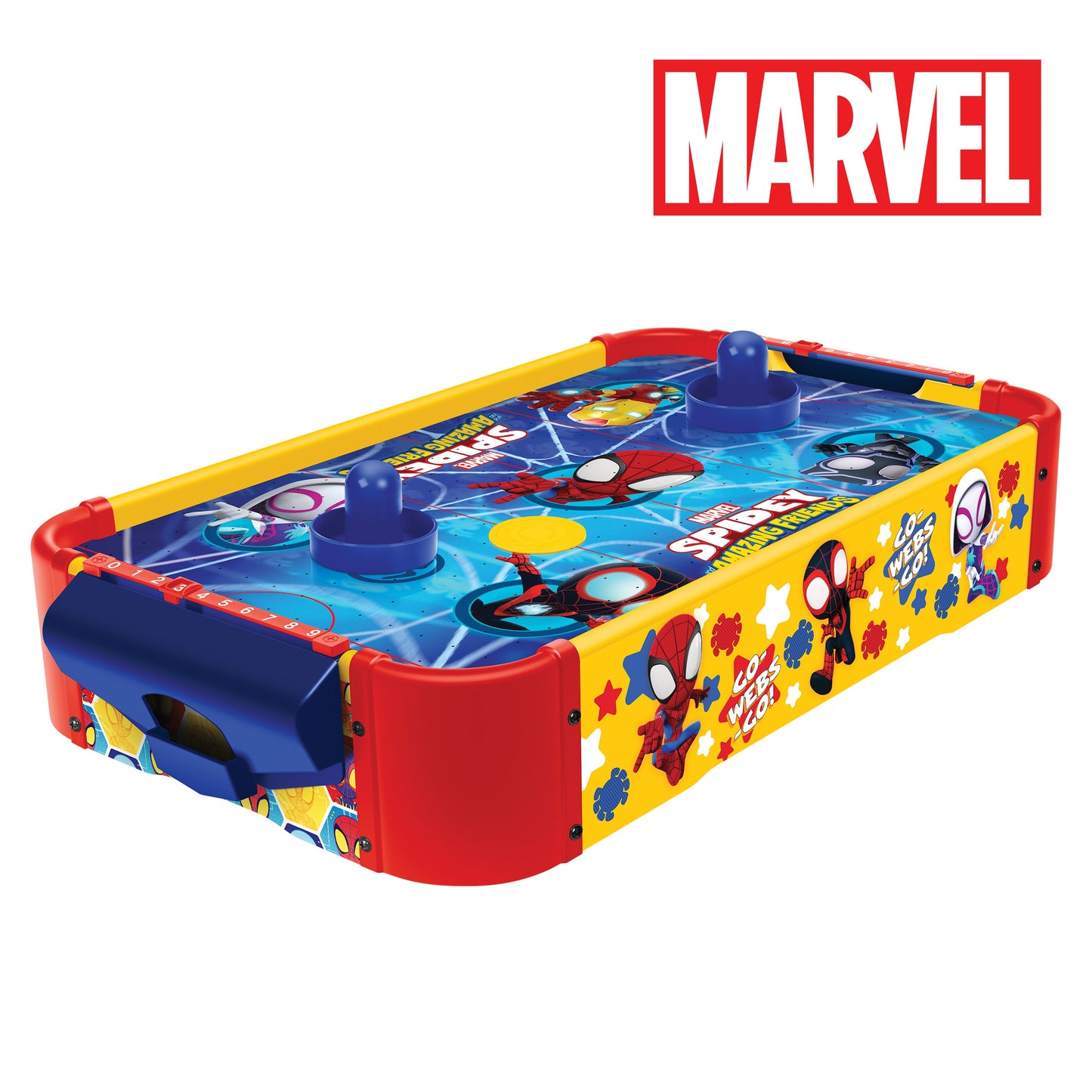 Elektronische tafelmodel airhockeytafels