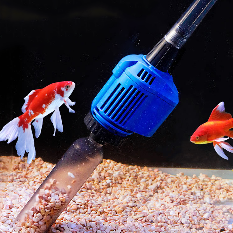 Waterwisselaar en aquariumfilterreiniger met elektrische zuigkracht 🐠🔧 - Maak het onderhoud van uw aquarium gemakkelijker!