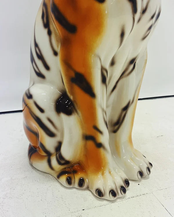 Tijger Beeld Keramiek