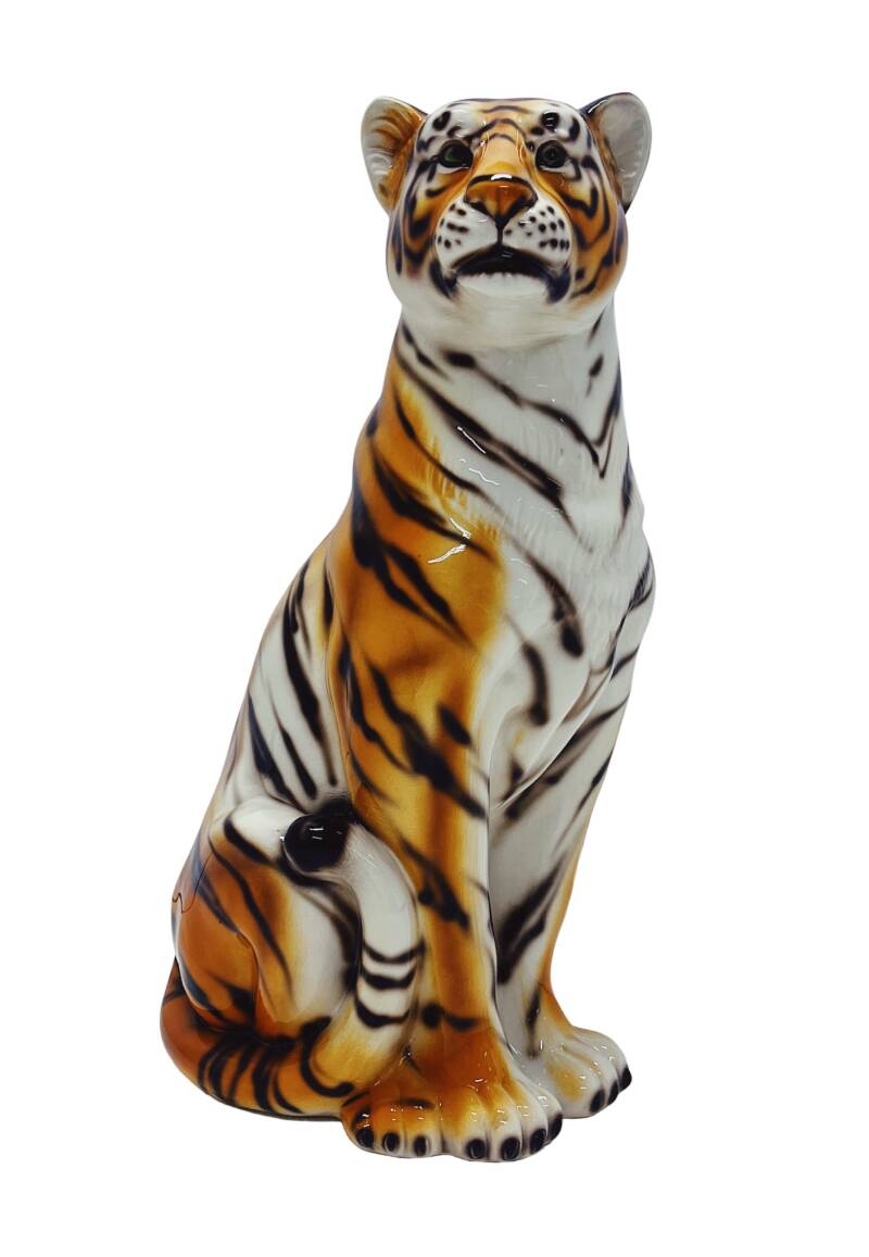 Tijger Beeld Keramiek
