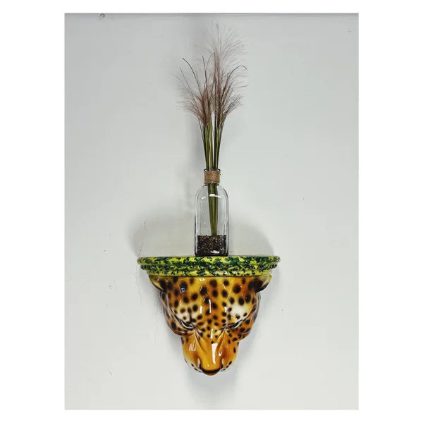 Wandplank Luipaard Keramiek