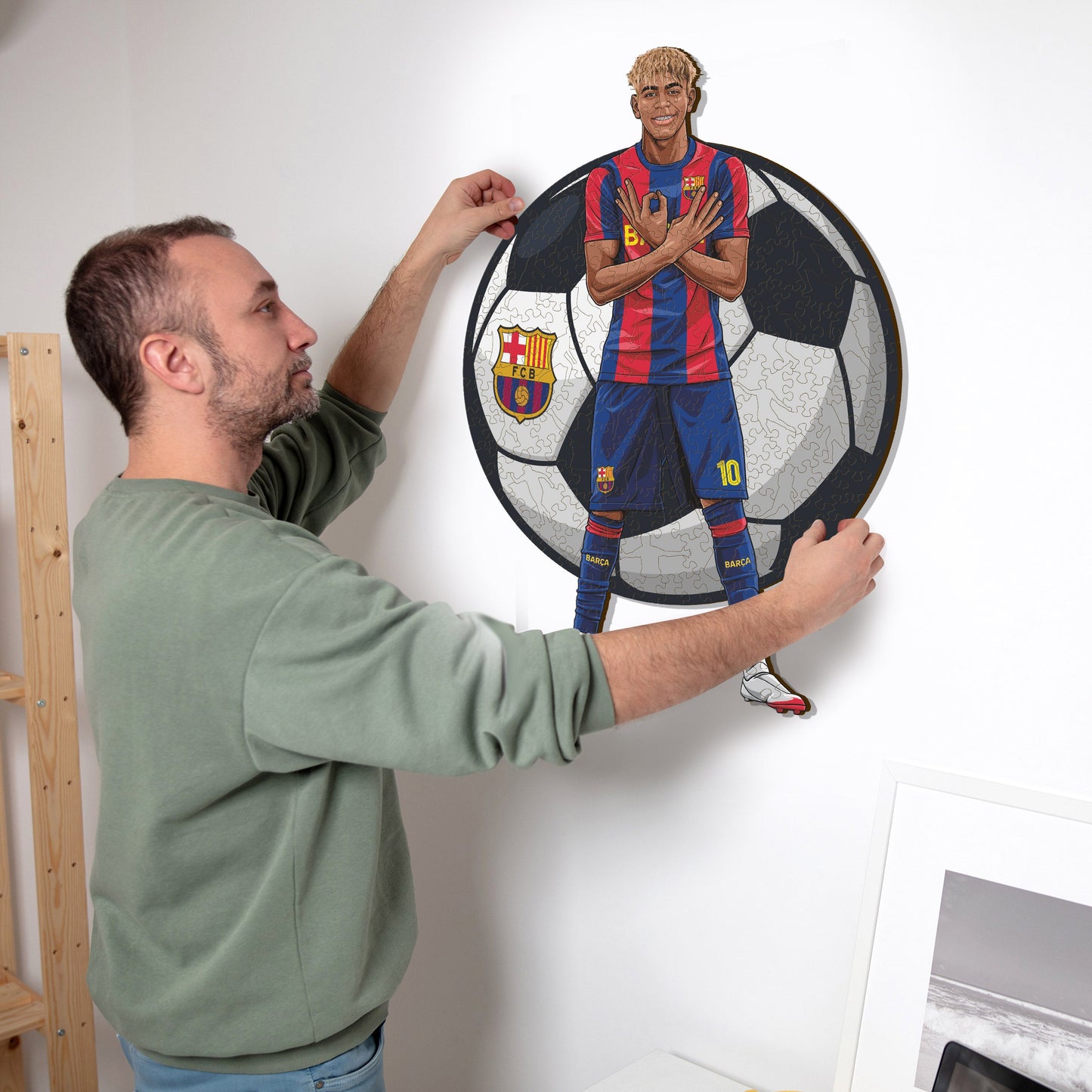 Lamine Yamal - Houten puzzel