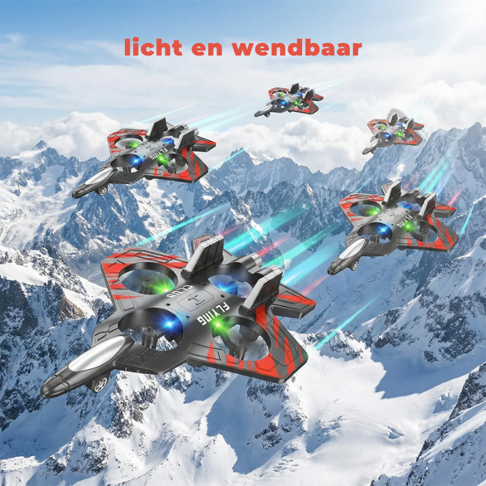 AIR FIGHTER - Op afstand bestuurbare vliegtuig van piepschuim