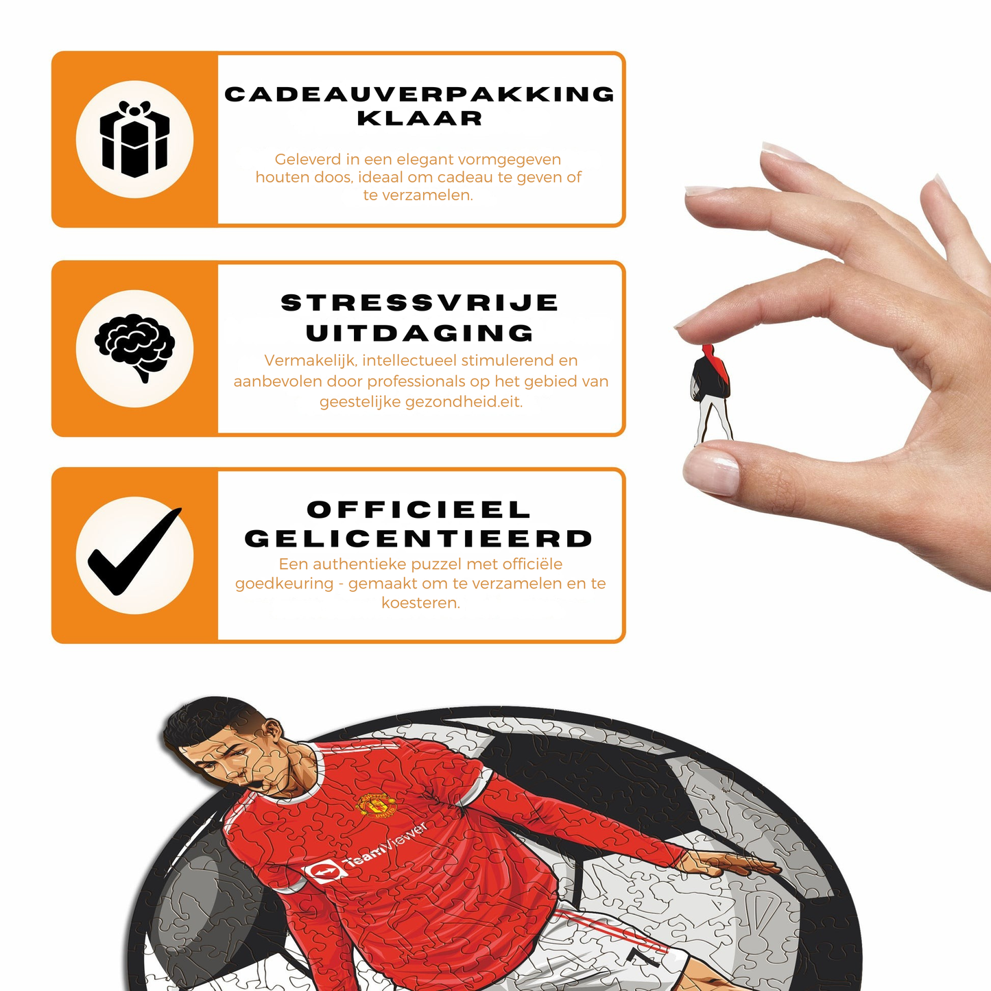 Cristiano Ronaldo - Houten puzzel