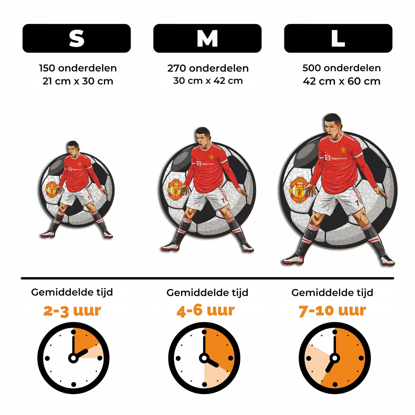 Cristiano Ronaldo - Houten puzzel