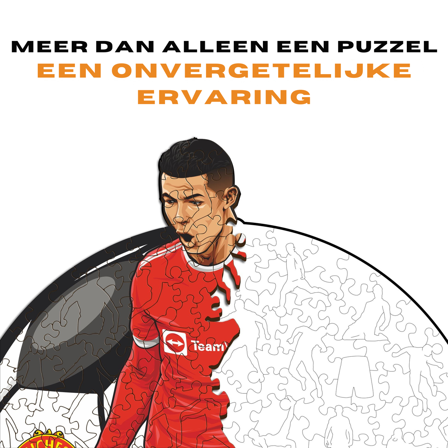 Cristiano Ronaldo - Houten puzzel