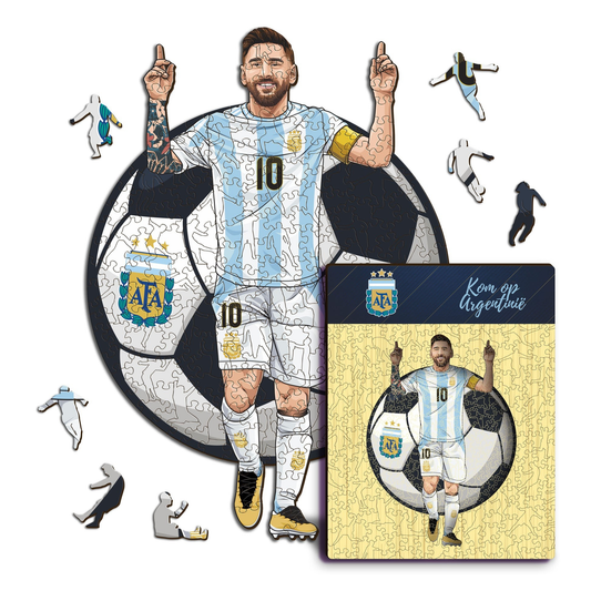 Lionel Messi - Houten puzzel