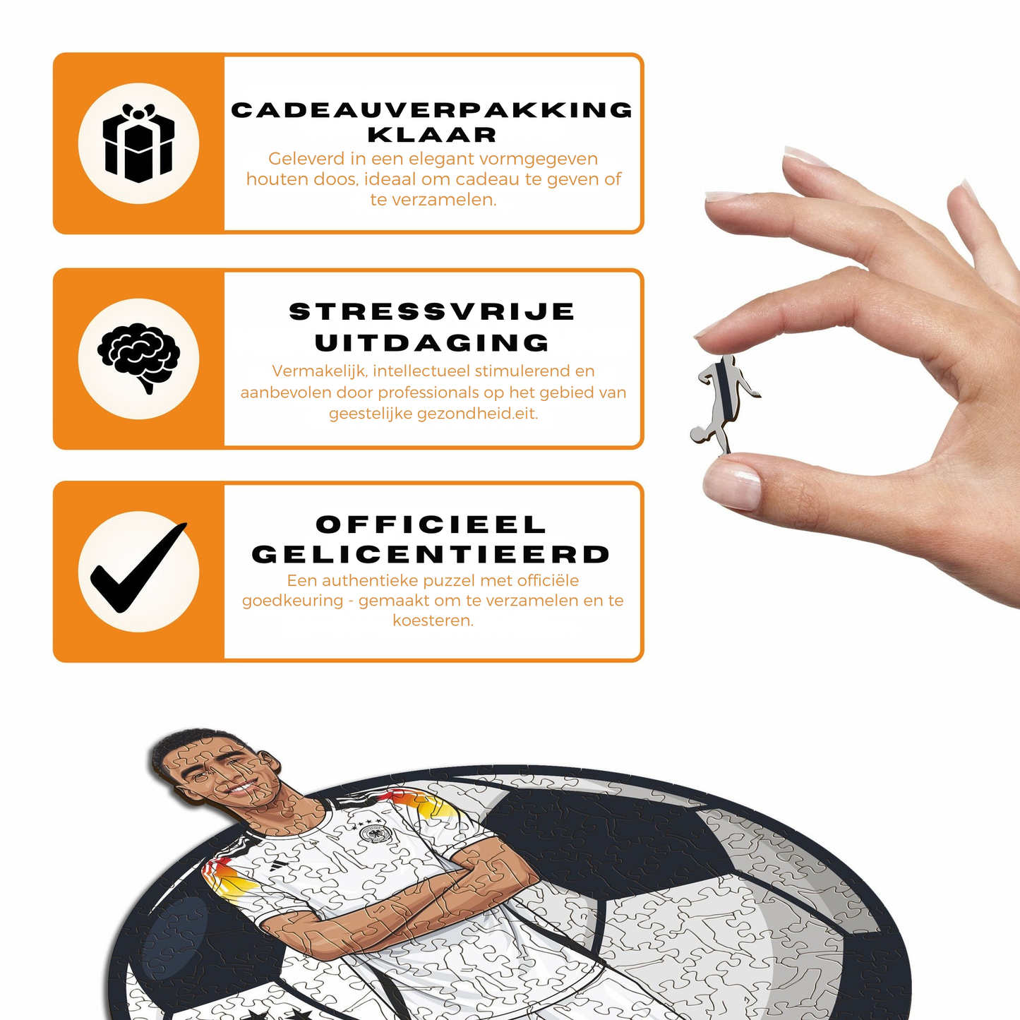 Jamal Musiala - Houten puzzel