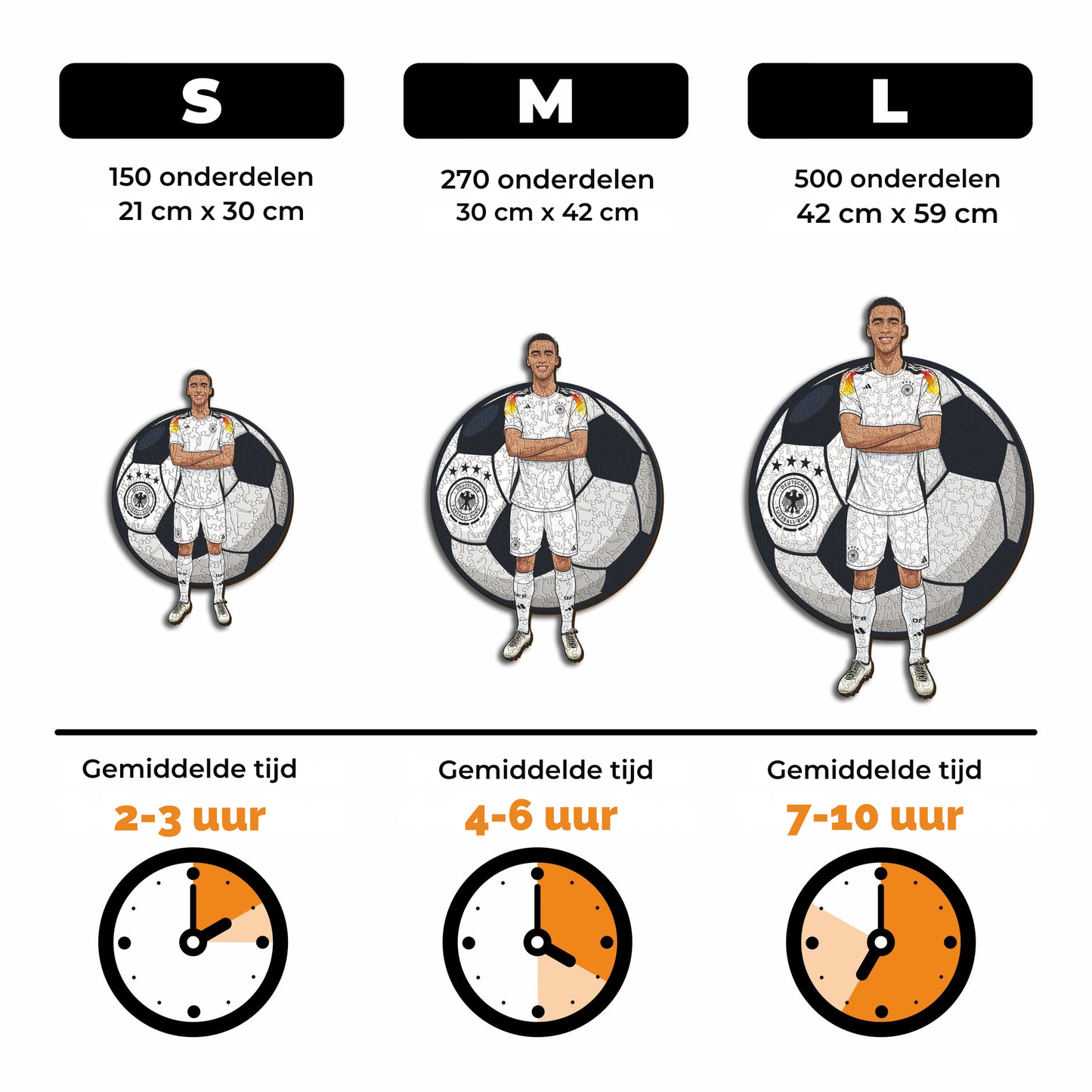 Jamal Musiala - Houten puzzel