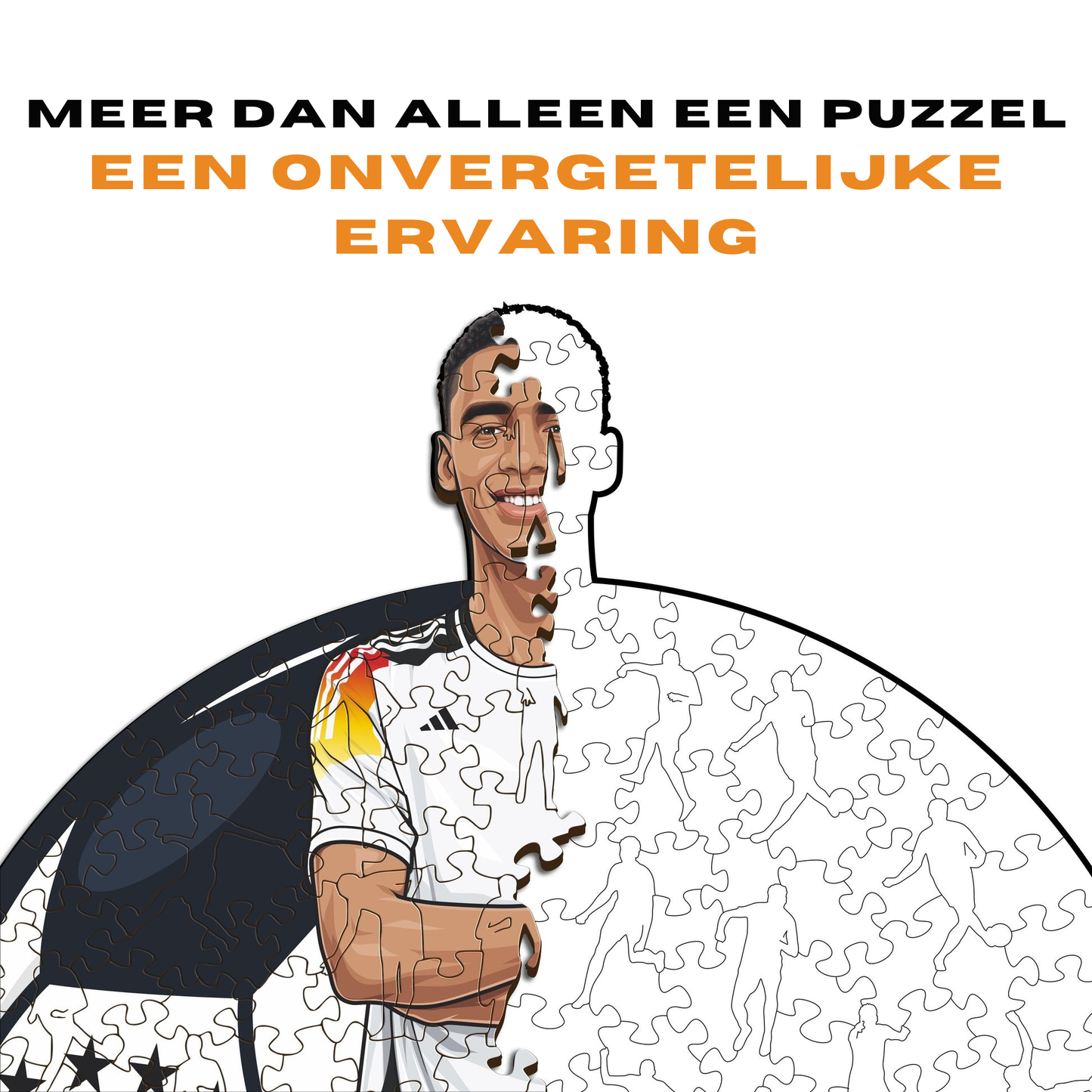 Jamal Musiala - Houten puzzel