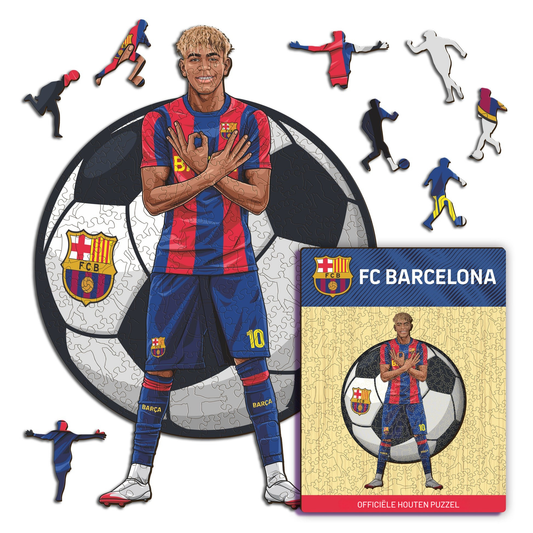 Lamine Yamal - Houten puzzel