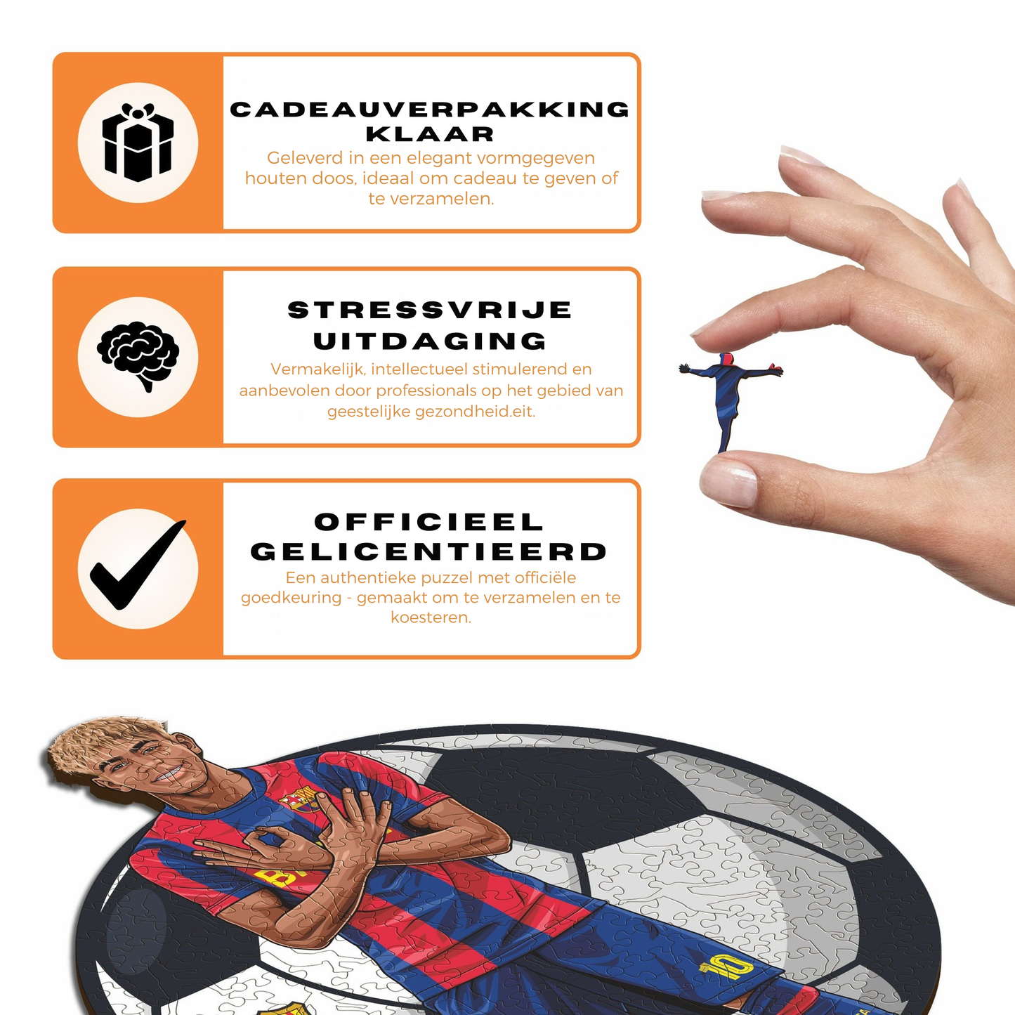 Lamine Yamal - Houten puzzel