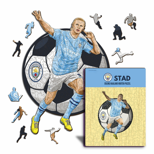 Erling Haaland - Houten puzzel