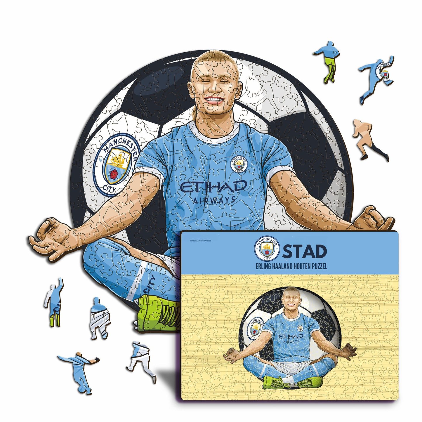 Erling Haaland - Houten puzzel