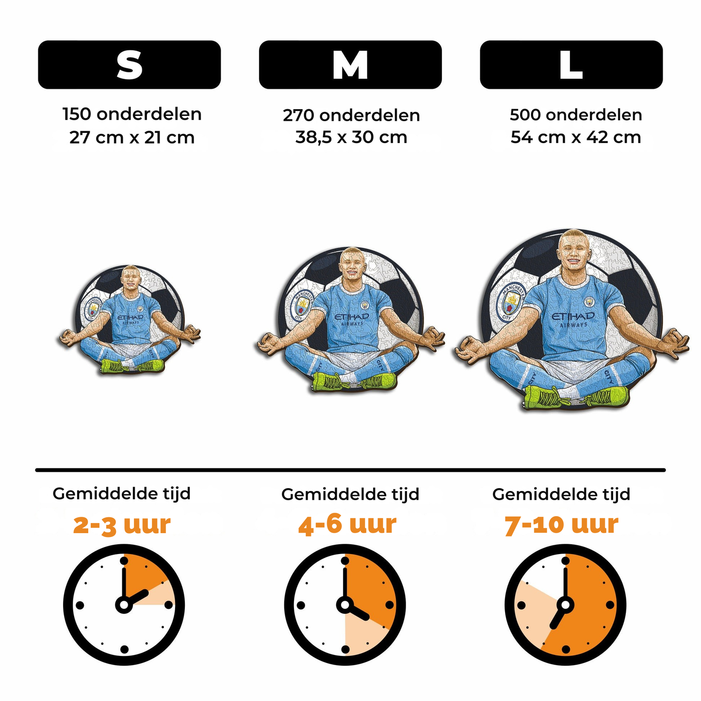 Erling Haaland - Houten puzzel