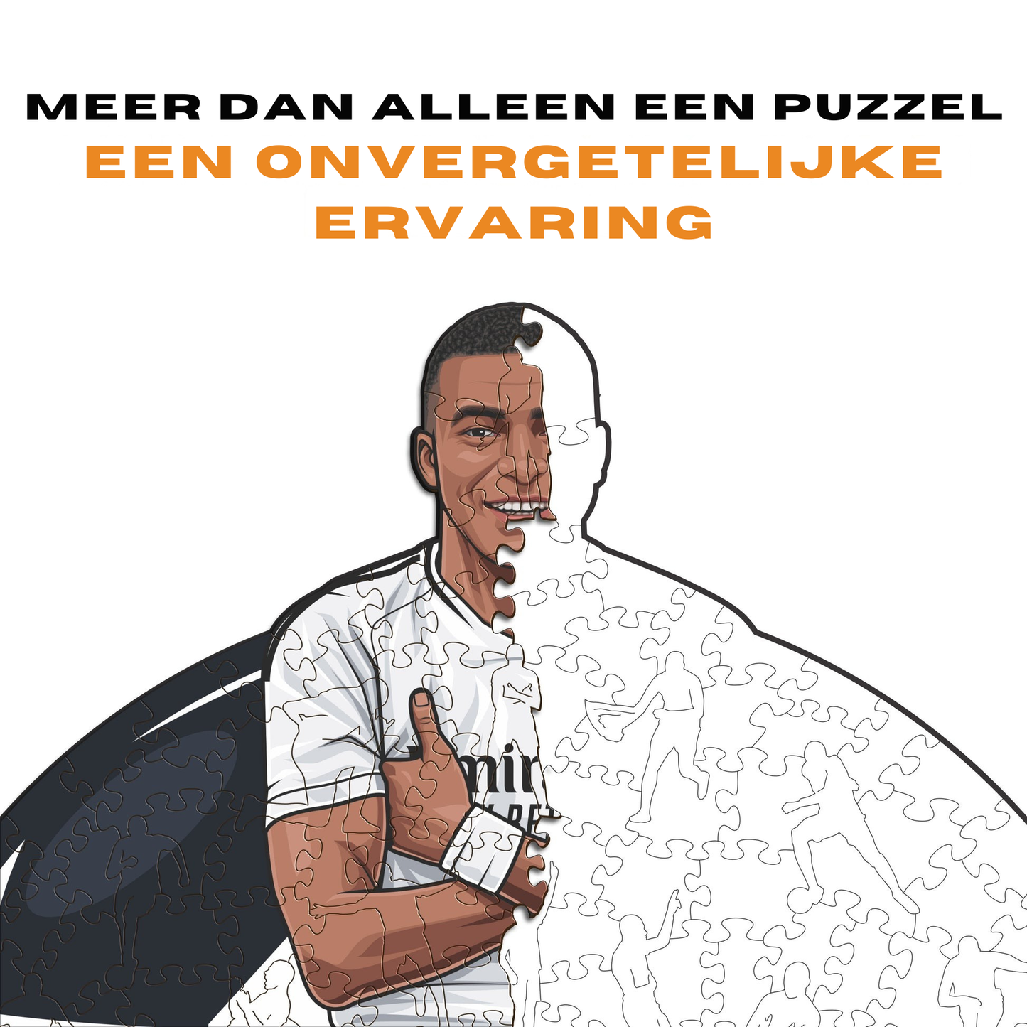Kylian Mbappé - Houten puzzel