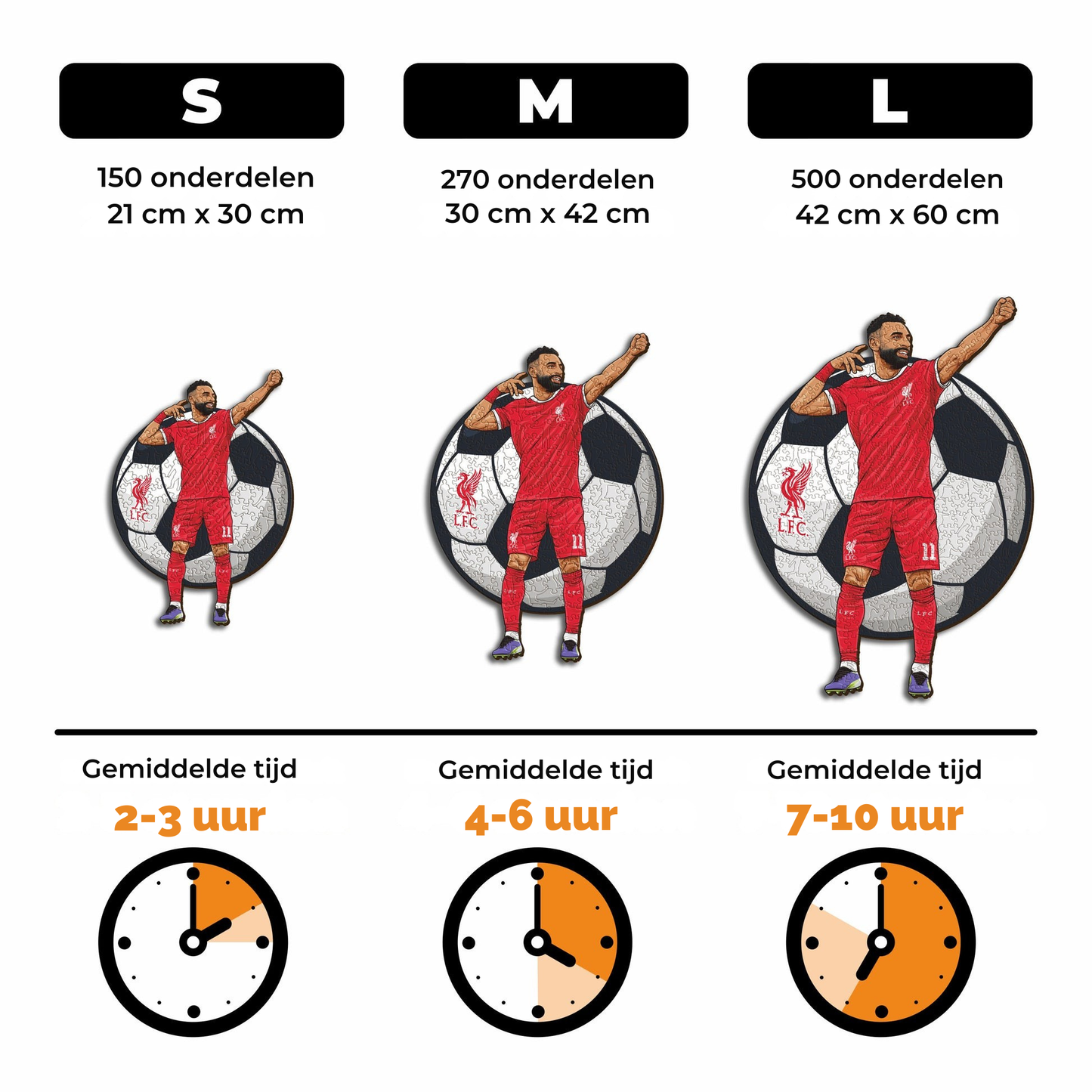 Mohamed Salah - Houten puzzel