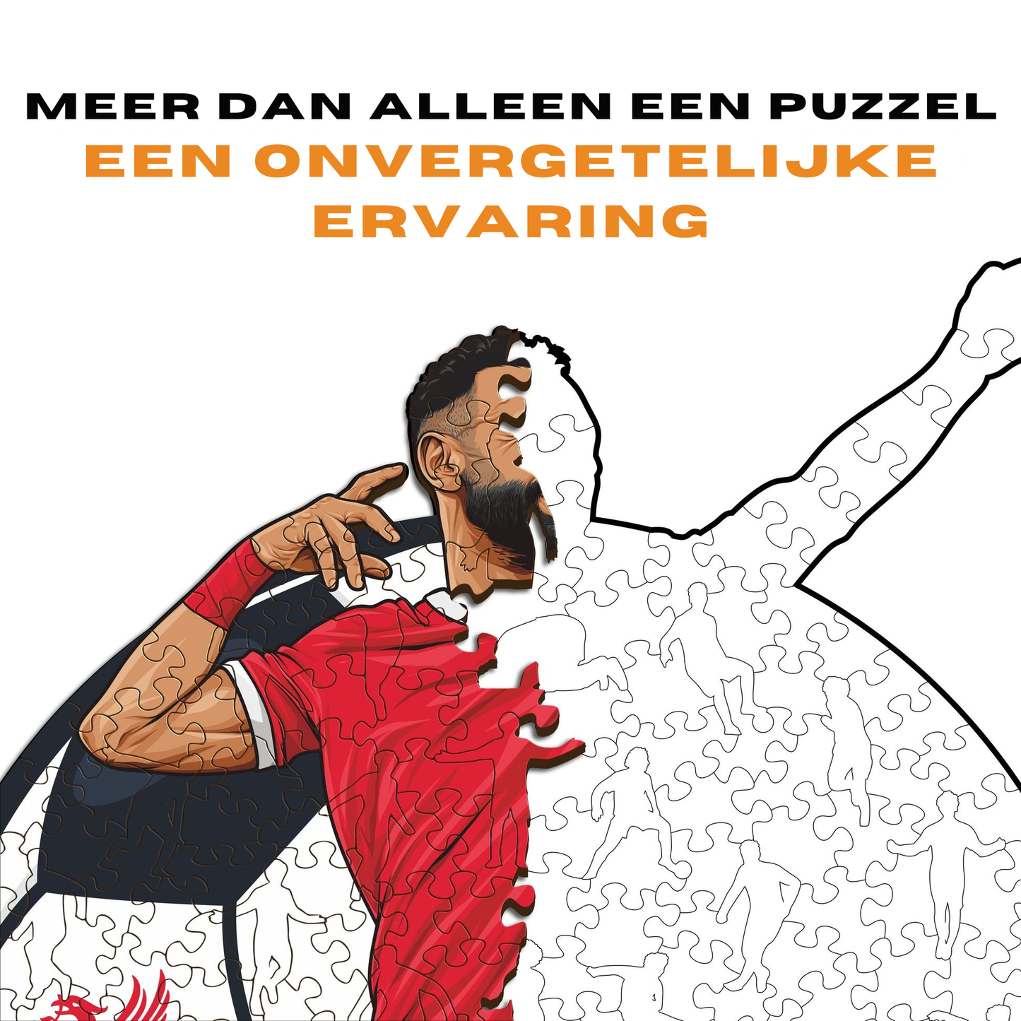 Mohamed Salah - Houten puzzel