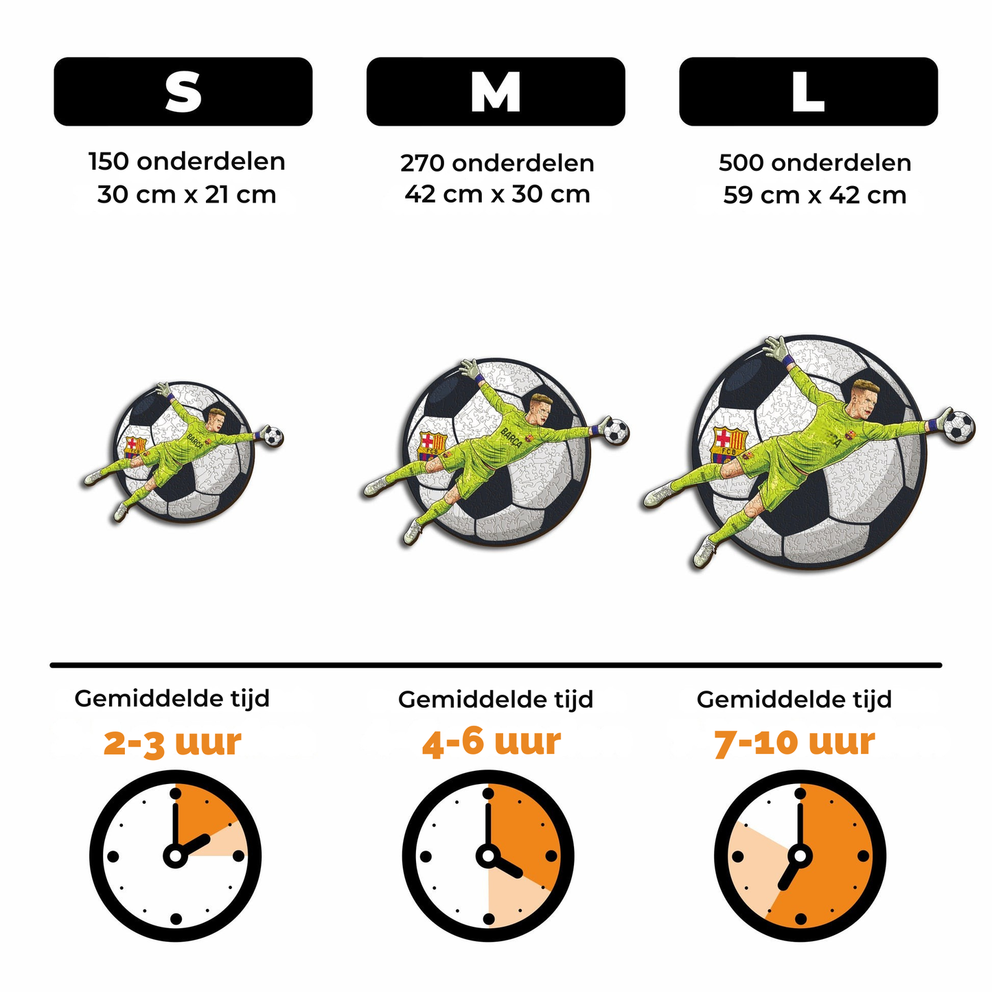 Marc-André Ter Stegen - Houten puzzel
